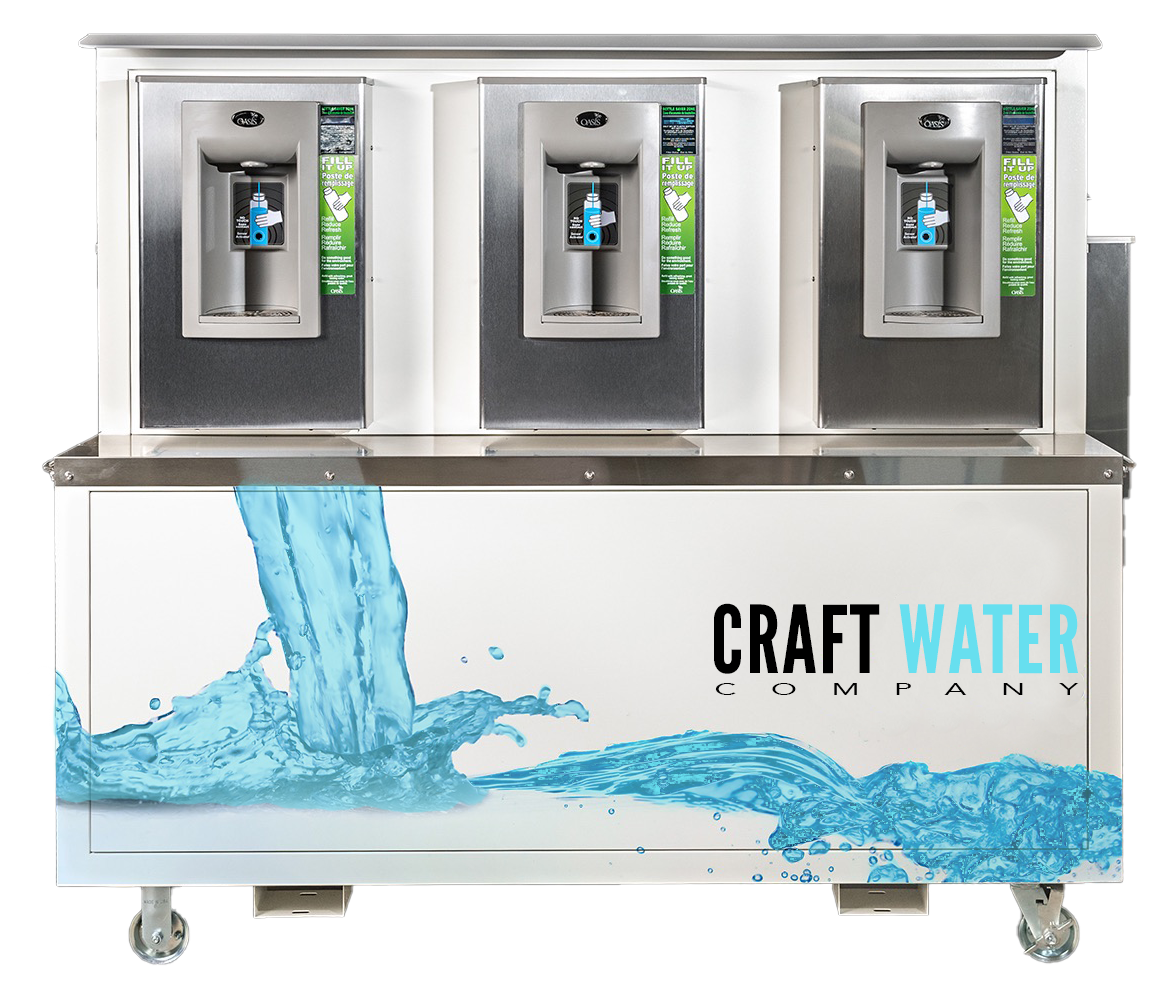 Aquapod water station front view